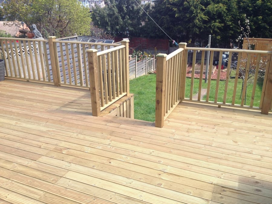 Decking (Timber & Composite) by PC Landscaping in South Devon: project photo 9