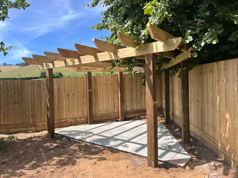Pergolas by PC Landscaping in Paignton