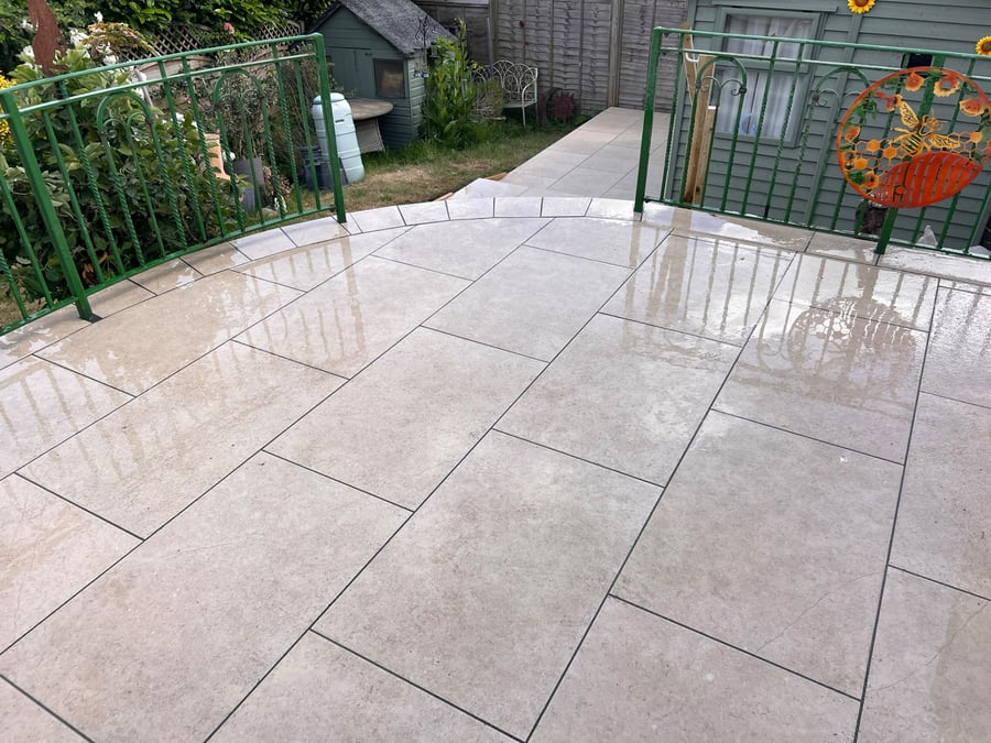 Porcelain Patios by PC Landscaping in South Devon: project photo 3